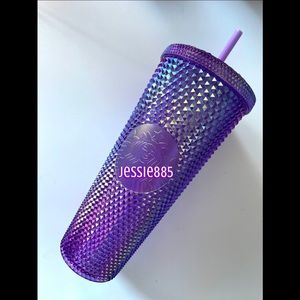NEW Purple Oil Slick Studded Tumbler